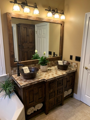 Rustic Copper Bathroom Bucket Sink Bucket Sinks