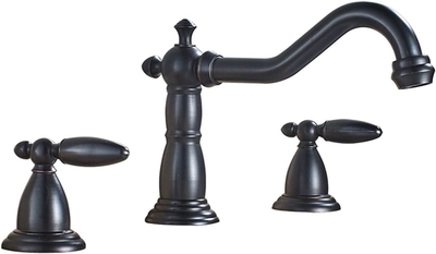 Traditional Widespread Two Handled Faucet | Bathroom Faucets