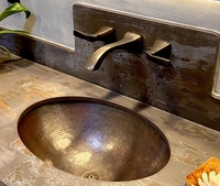 Image Copper Bathroom Sinks