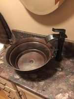 Image Round Copper Vessel Sink 15
